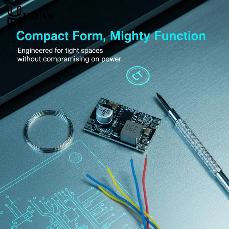 1Pcs 7V-100V To 5V 9V 12V 24V DC-DC Step-down Power Supply Module 3A Fixed Output Voltage Step-down Power Module