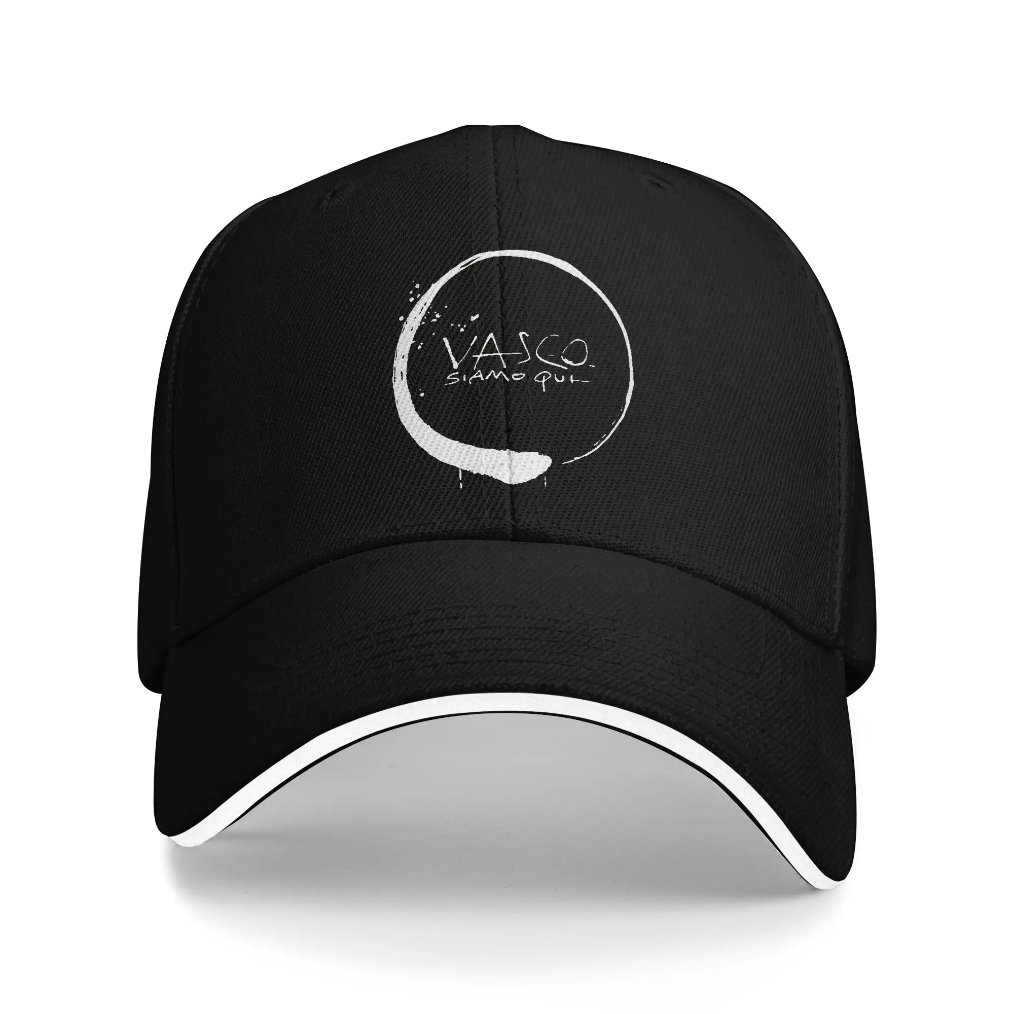 Vasco Rossi   Casual Baseball Cap Summer  Trucker Hat Sunscreen Tennis Skate Hip Hop Hats Men Women y2k Funny Baseball Caps