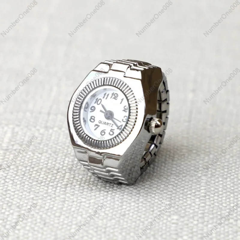 

Часы с кольцом, студенческие часы из сплава на палец, маленький номер, настоящие часы