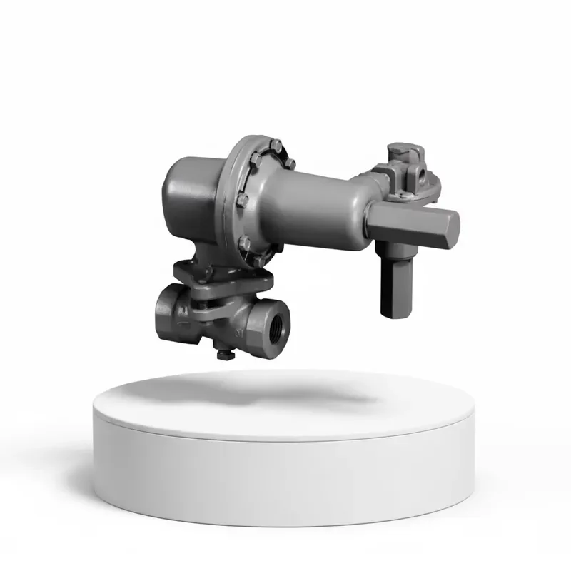 Fisher 627 Pilot Operated Pressure Regulator DN25 DN40 DN50 NPT Thread Natural Air Industrial Reducing Valve