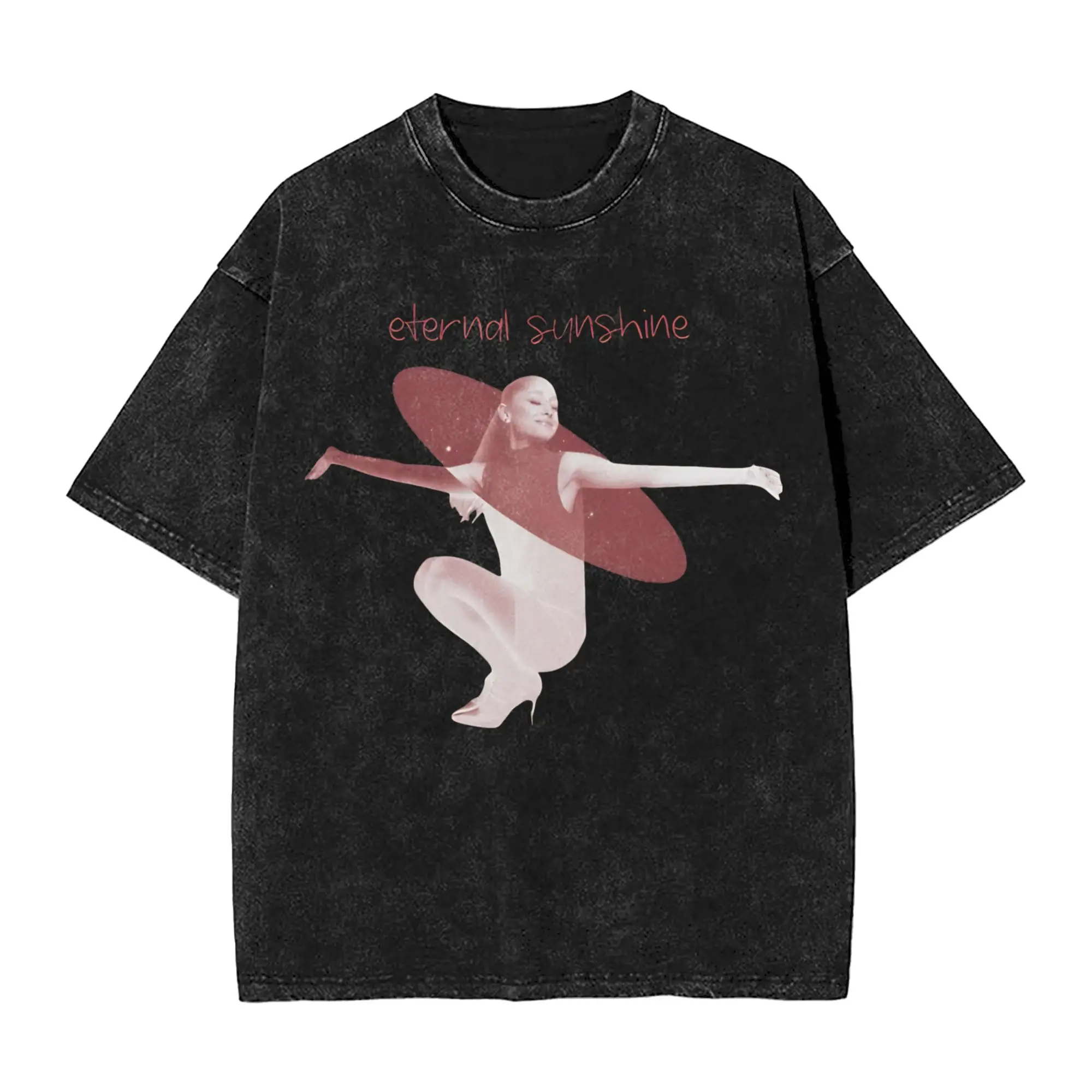 The Eternal Sunshine Tour arianas grandes Accessories Washed T Shirt for Men Women Streetwear Hip Hop T-Shirt Summer