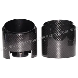 Car Exhaust Pipe Carbon Fibre Muffler Tail Pipe Car Accessories One Pair For 2018-2020 Suzuki Swift ZC33S