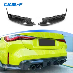Dry Carbon Rear Diffuser Lip Splitters Rear Bumper Side Aprons for BMW G80 G82 G83 M3 M4 2021+ M Style Fiber Glass Body Kits
