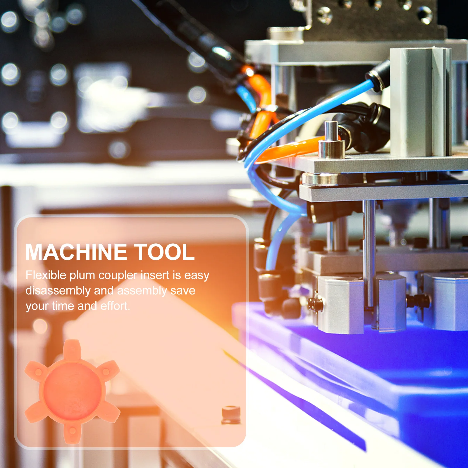 مرنة المطاط العنكبوت إدراج ل الفك اقتران عالية المتانة الاهتزاز امتصاص ماكينة بتحكم رقمي بالكمبيوتر أداة المحرك رمح البرقوق اقتران #4