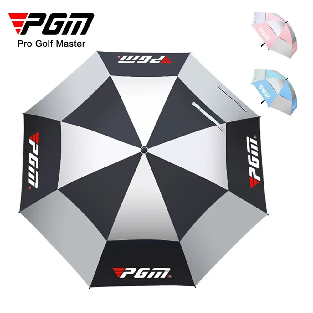 PGM Golf Umbrella Double-layer Wear-resistant Rain-proof Sunscreen Fiberglass Material Spring and Summer Automatic Manual YS003