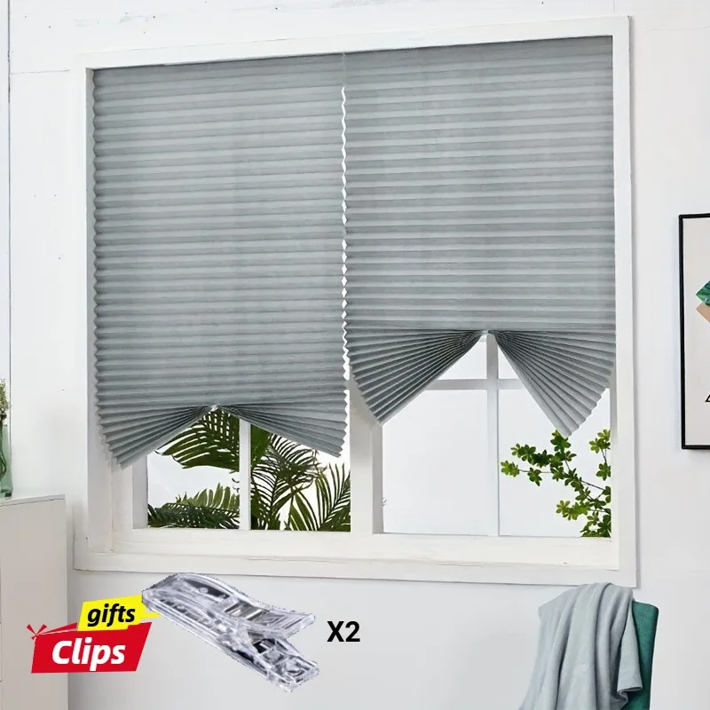 Cheap Adhesive Window Pleated Zebra Blinds And Shades Blind Roller Blackout Curtain For Bedroom Living Room Balcony