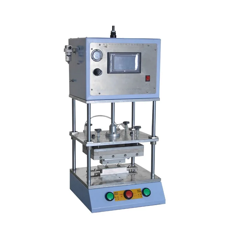 Strong mechanical audio flannel multi-functional table four-column hot melt machine