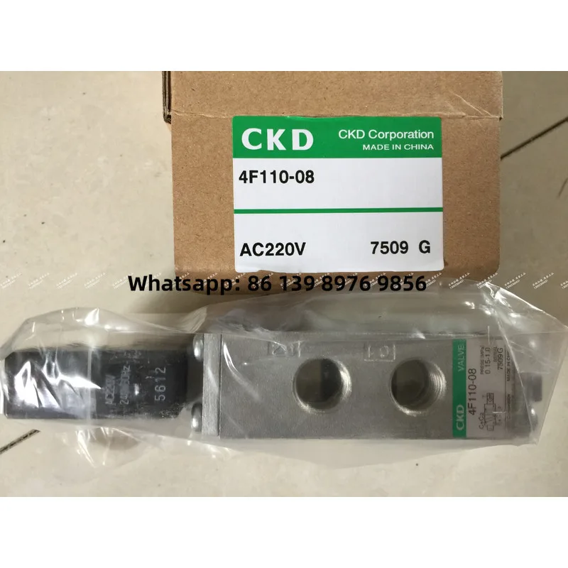 Special Offer CKD Solenoid Valve 4F110-08-Dc24v Ac220v Ac110v Ac100v Original Brand New