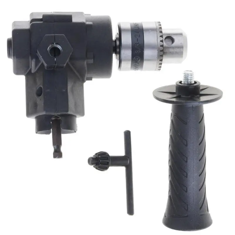 652F Electric Drill Bend Extension Chuck Drill Adapter for Wall Corners