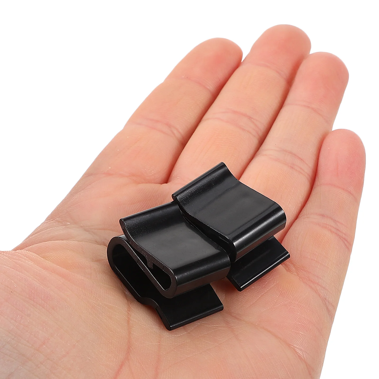 

50Pcs Plastic Cable Clips Solar Panel Wire Clamps Photovoltaic Cable Management Easy Install Clip Solar Panel Wire Clips