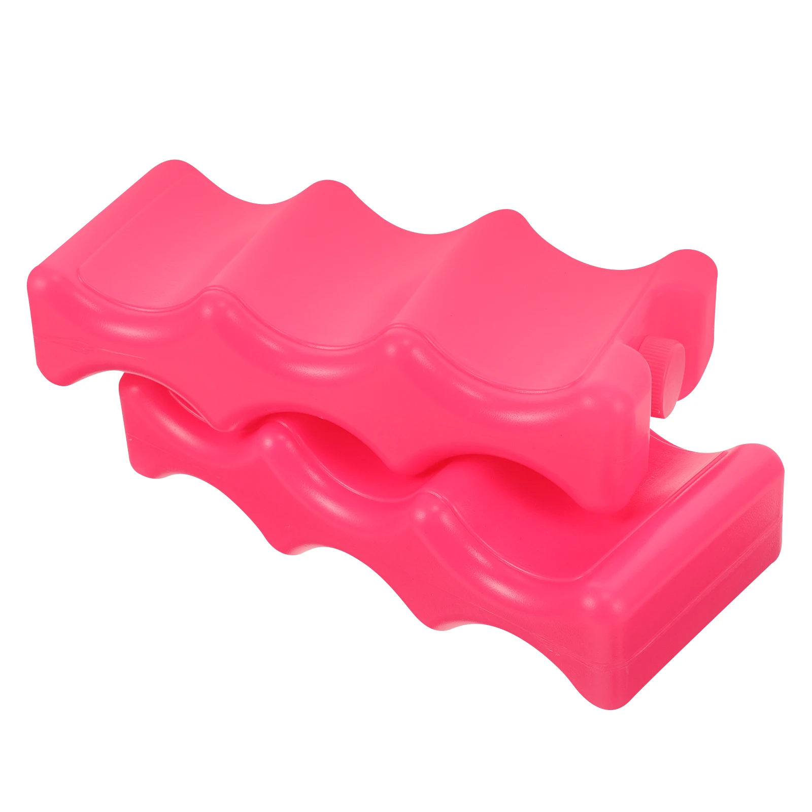 

2pcs Reusable Ice Packs Red Color Rubber Hard Smooth Durable Bottle Ice Cooler Breastfeeding Mom Practical Four Baby Bottles