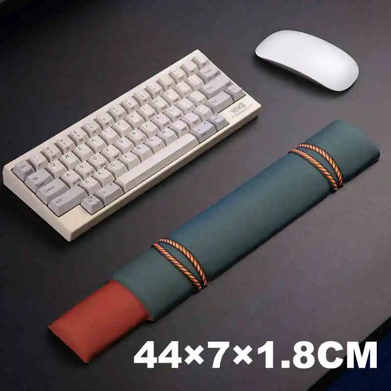 Mouse Pad Keyboard Wrist Rest Memory Foam Silicone Ergonomic Mouse Pad for Desktop Office Computer Laptop Wrist Rest