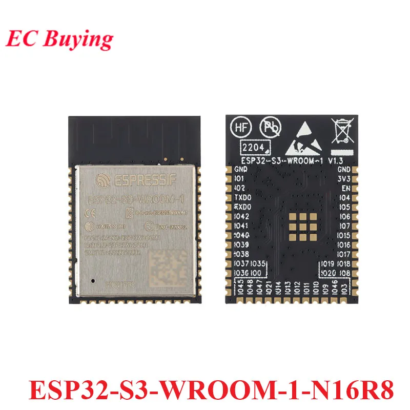 ESP32-S3-WROOM-1 ESP32-S3-MINI-1 ESP32-S3 ESP32-S3R2 ESP32-S3R8 Dual-core WiFi Bluetooth kompatibel 5.0 modul nirkabel ESP32