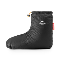 Naturehike Winter Duck Down Feet Cover Outdoor Hiking Camping Ultralight  650FP Warm Keeping Soft Booties Socks CYY2441FS011