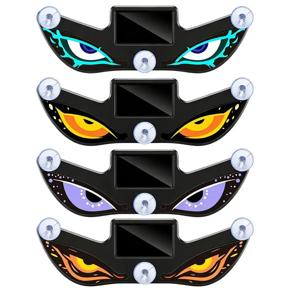 Dynamic Devil Eyes Light Solar Powered Car Windshield Dynamic Breathing LED Signs Light for Car Truck Window Decor Car Accessory view 5