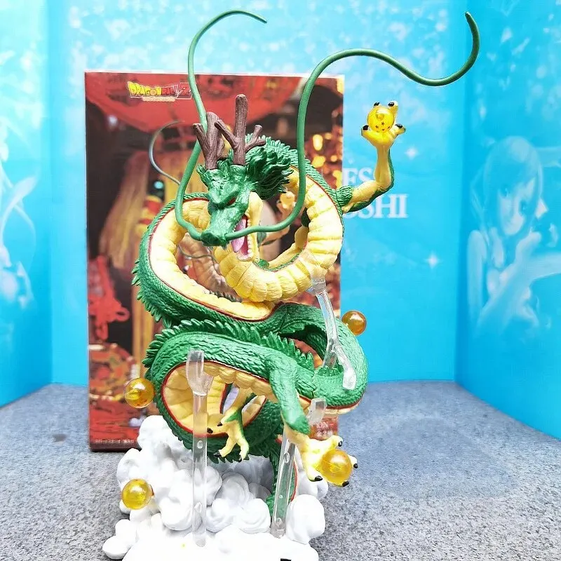 Dragon Ball Creator Green Shenron Animation Action Figure Vinyl Figurine Model Toys