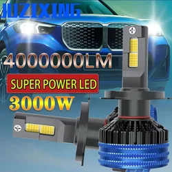 JUZIXING High Power Lighthouse for Car Lamp H4 Bulbs 6000K Canbus No Errors Car 12v 24v 36V H7 Led H1 H9 9005 HB3 9006 HB4
