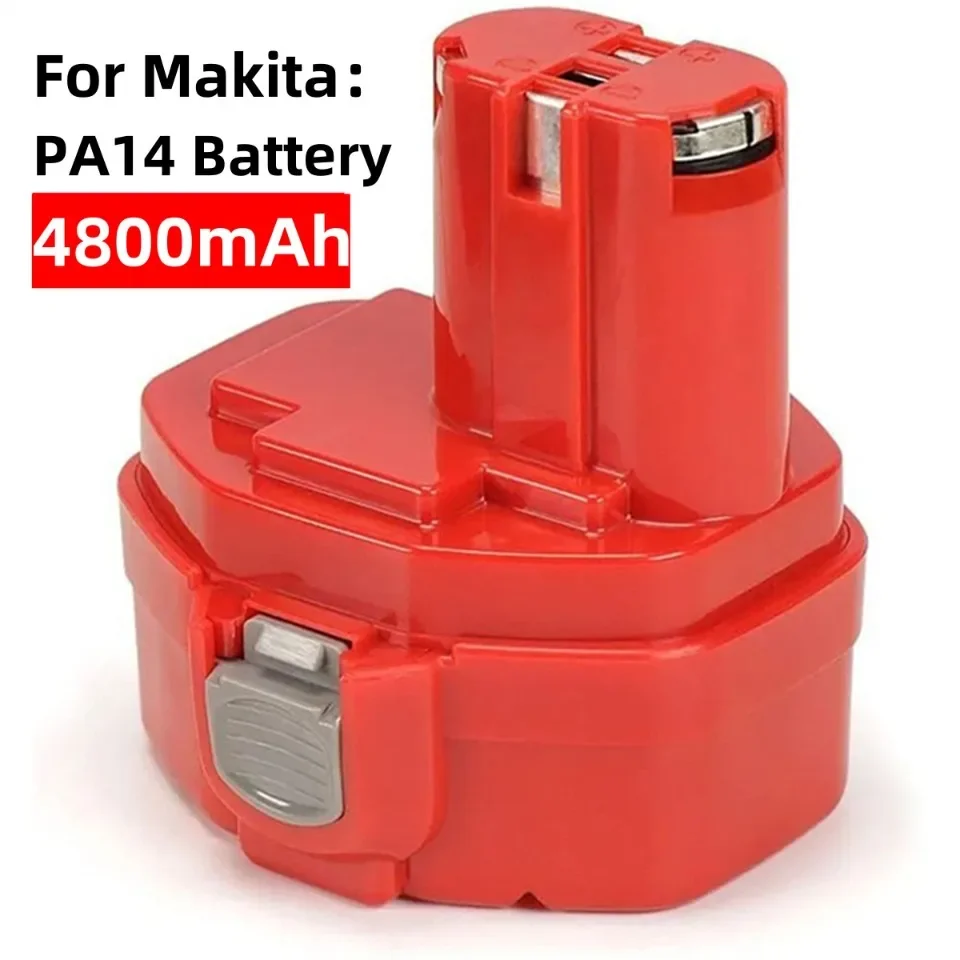 

14.4V for Makita NI-MH Battery 12800mAh Power Tools Rechargeable PA14 1422 1433 1420 192600-1 6281D 6280D 6337D 12.8Ah,