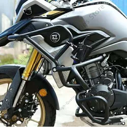 Fit Colove 500X Motorcycle KY 500X Engine Guard Engine Guard Crash Bar Protection Bumper Guards For Montana XR5 For Colove 500X