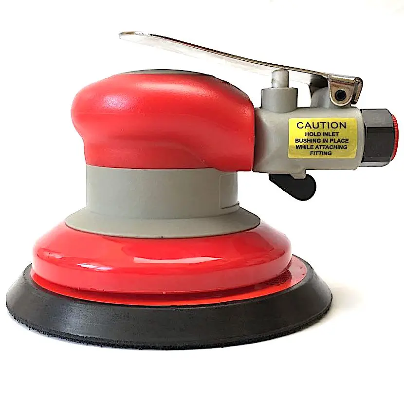 

TY71125QV Heavy Duty 12,000 RPM Pneumatic Palm Random Orbital Sander Professional DA Sander Non Vacuum