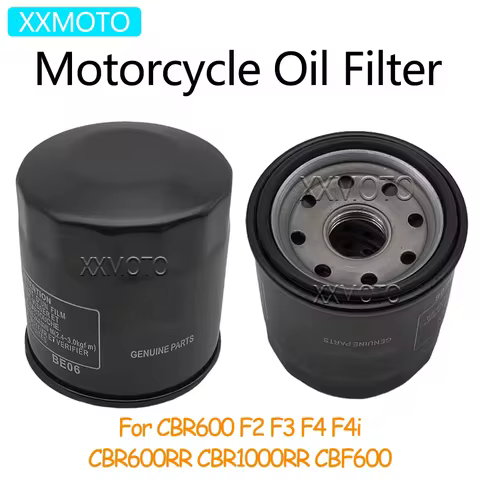 For CBR600 F2 F3 F4 F4i CBR600RR CBF600 CBR1000RR CBR 600 600RR 1000RR CBF 600 Motorcycle Oil Filter Fuel Filter Element