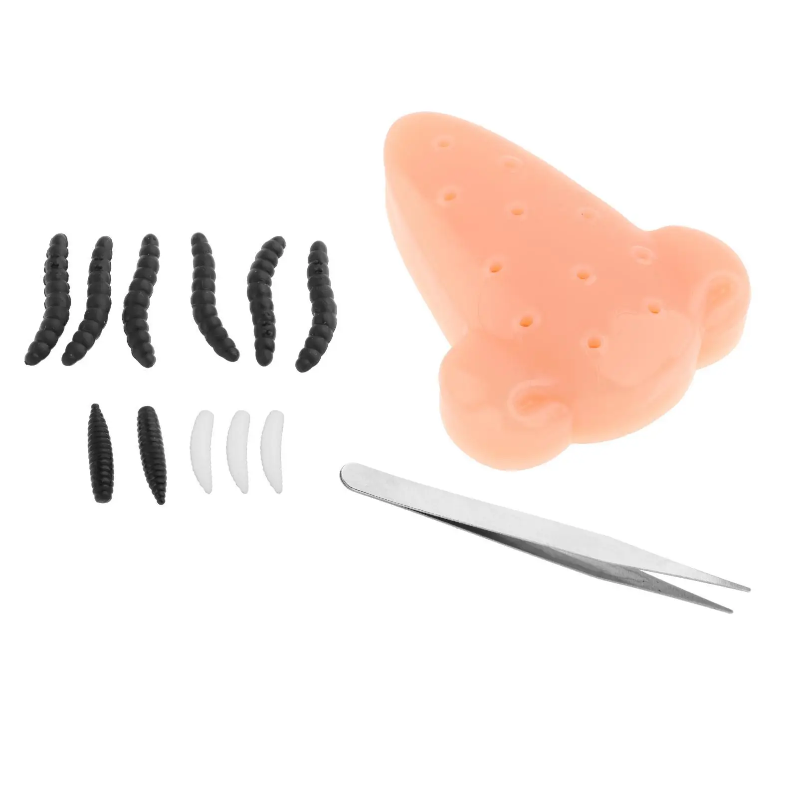 Nose Shape Pimples Popper Game Tricky Blackheads Pimples Toy Toys Popping Out Venting Toy Stretchy Remover for Game Halloween