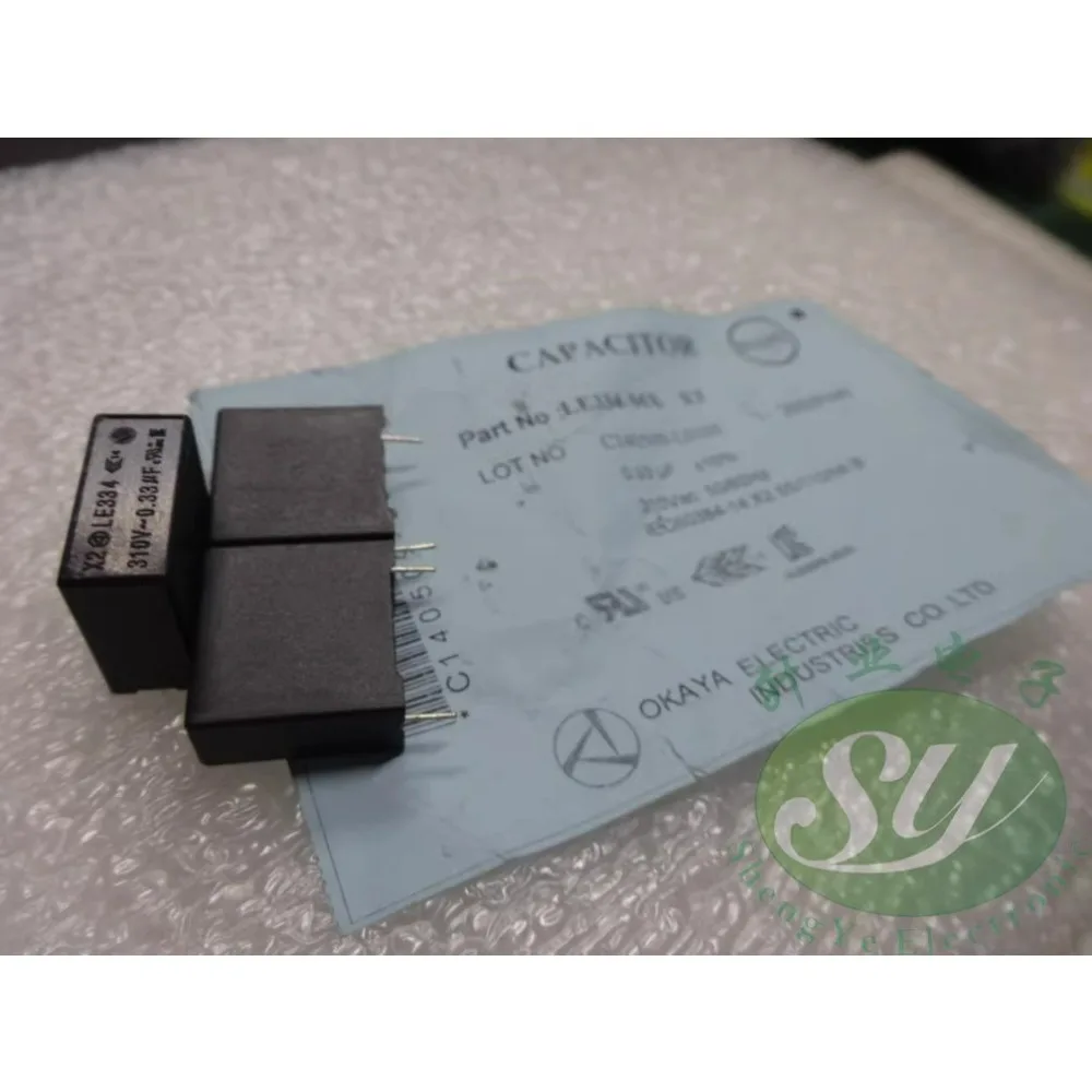 

20PCS 0.33uf/310vAC 330nf u33 334 New 15MM film capacitor LE334