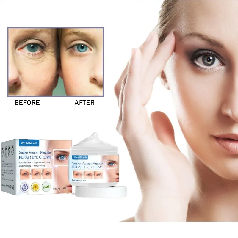 Repair Eye Cream Reduces Puffiness Repairs Eye Bags Tightens Skin Anti Wrinkle Lighten Fine Lines Brighten Orignal with Herbal