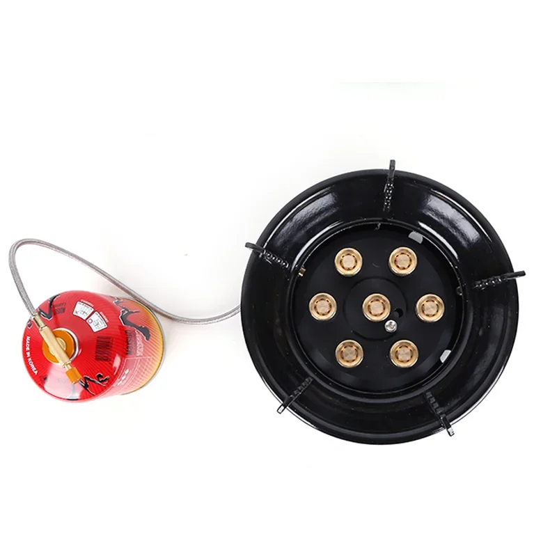 Outdoor Cooking Stove 1 Burner Cooktop Outdoor Stove Camping Portable Gas Stove Single Burner with Gas Control