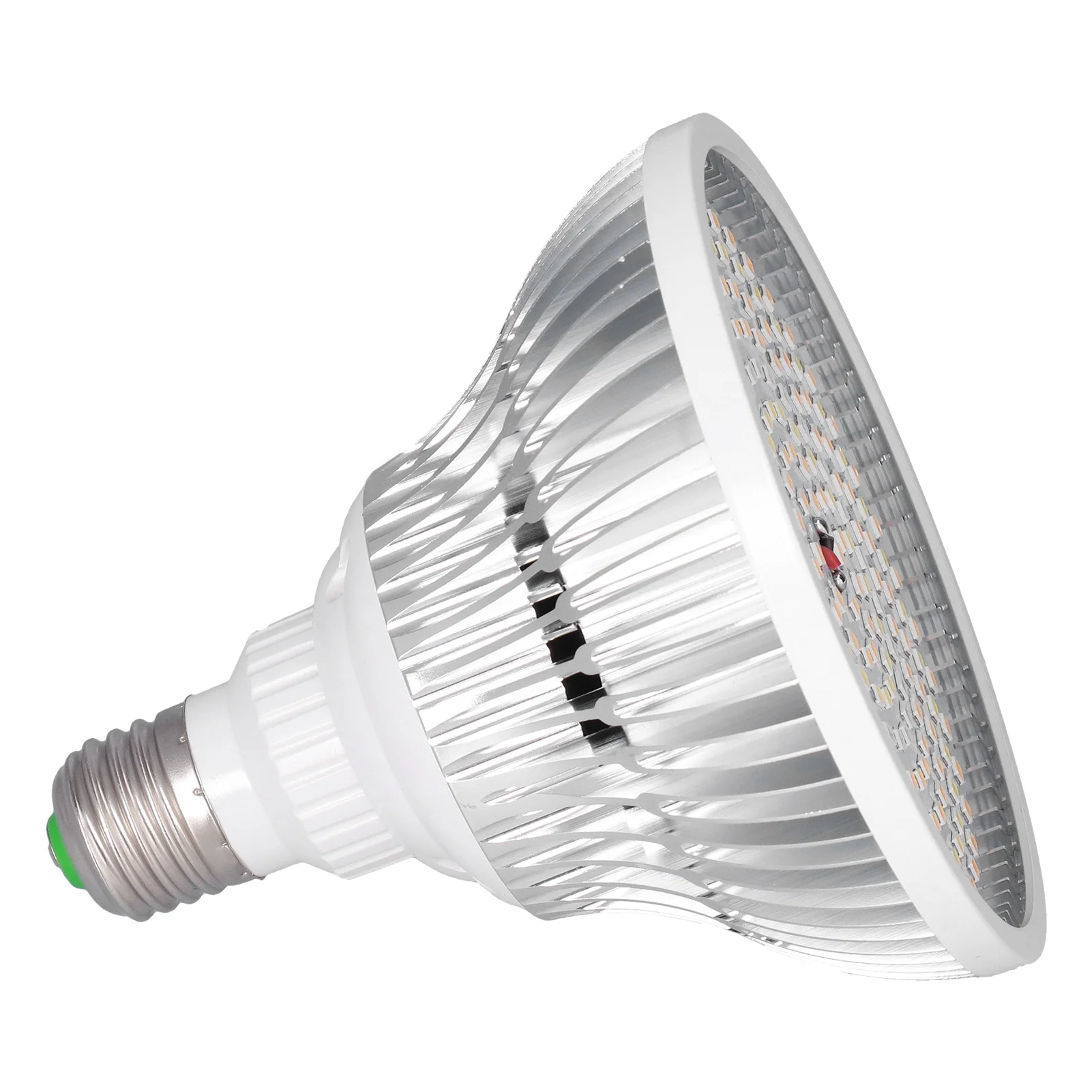 Full Spectrum LED Grow Bulb, Lâmpada Hidropônica de Estufa, Planta de Interior, Phyto Flower Lamp, 22W, E27, 200LED, 85V a 285V