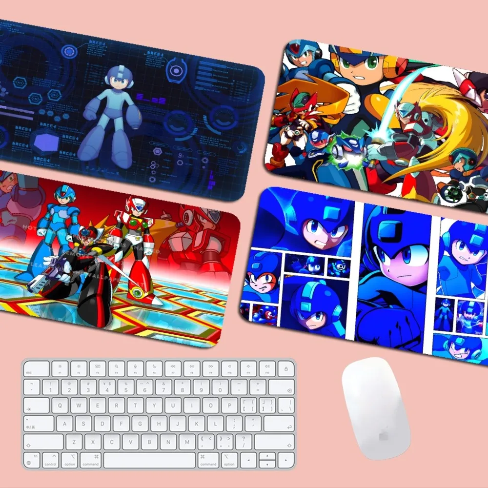 Megaman Anime Mousepad Boy Pad Natural Rubber Gaming Mousepad Desk Mat Size For Gameing World Of Tanks CS GO Zelda