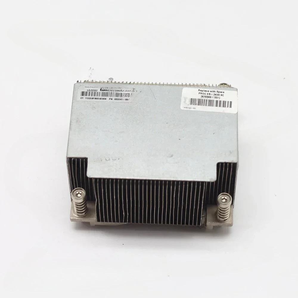 Original for HP ProLiant DL380E G8 Gen8 DL380EG8 CPU Cooler Heatsink Server Radiator 677090-001 663673-001 6043B0111501A2 Cooler