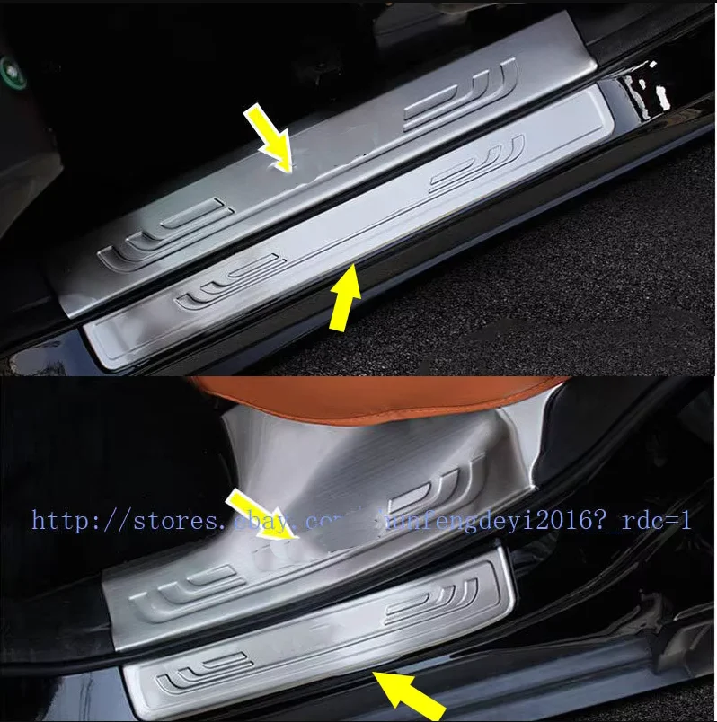 

For Honda CRV CR-V 2012-2016 Car Accessories Door Sill Scuff Plate Protector Trim