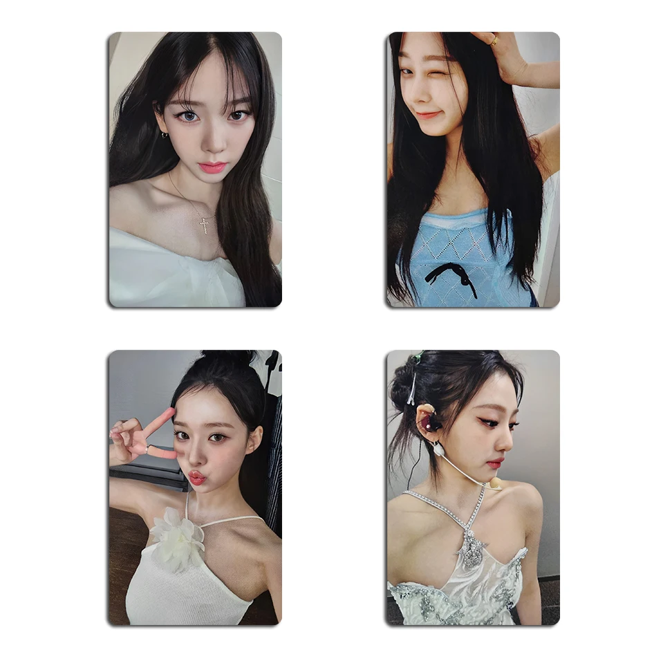 Incandescenza ragazza coreana gruppo nuovo speciale MY World K4 Bonus KARINA GISELLE WINTER NINGNING periferiche piccole carte