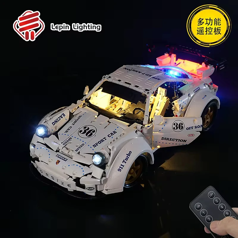 RC DIY LED Light Kit For LEGO QC016 Technical Sports Car Building Block Set（Only LED Light,Without Blocks Model）