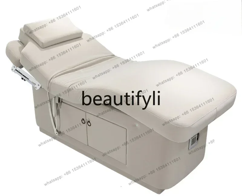 12Beauty salon special constant temperature heating massage bed micro plastic multi-functional medical beauty