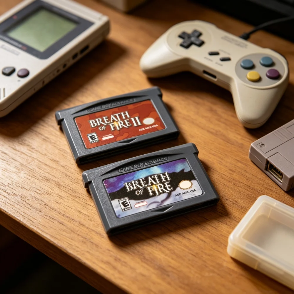 Classic GBA Game Cartridge Kirby Wars Golden Sun Street Fighter Doom Metroid for Advance GBA SP Retro Video Game Collection Gift view 2