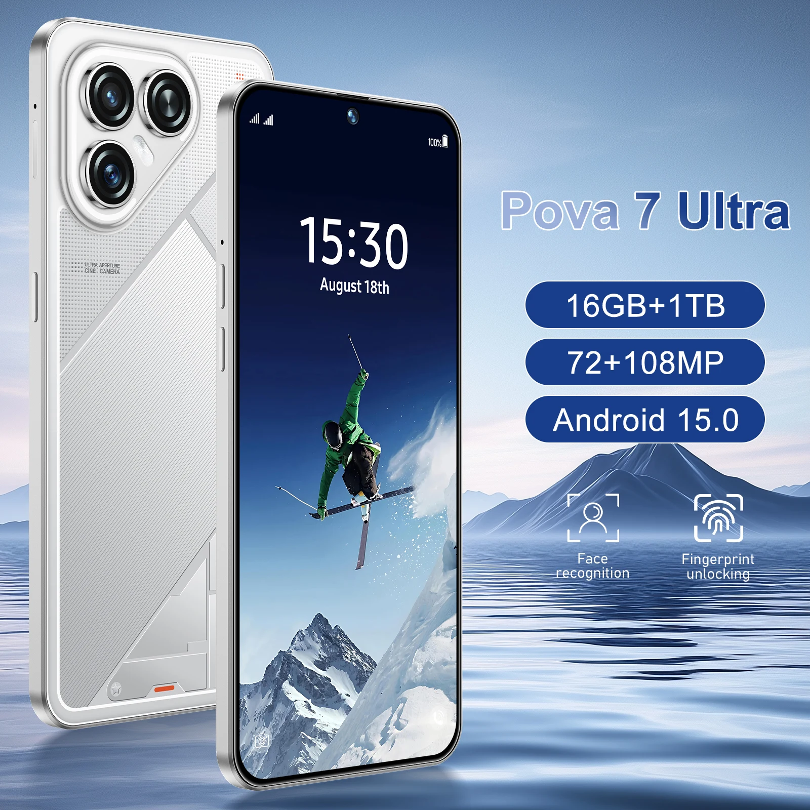 HOT 2026 NEW Silicone Case For Pova 7 Ultra 7.3inch High Quality Smartphone Shockproof Cover Accessories 5G Dual SIM WIFI