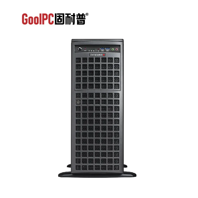 4U server tower rack-mounted host dual-way Supermicro X11DPG-QT7049 graphics workstation