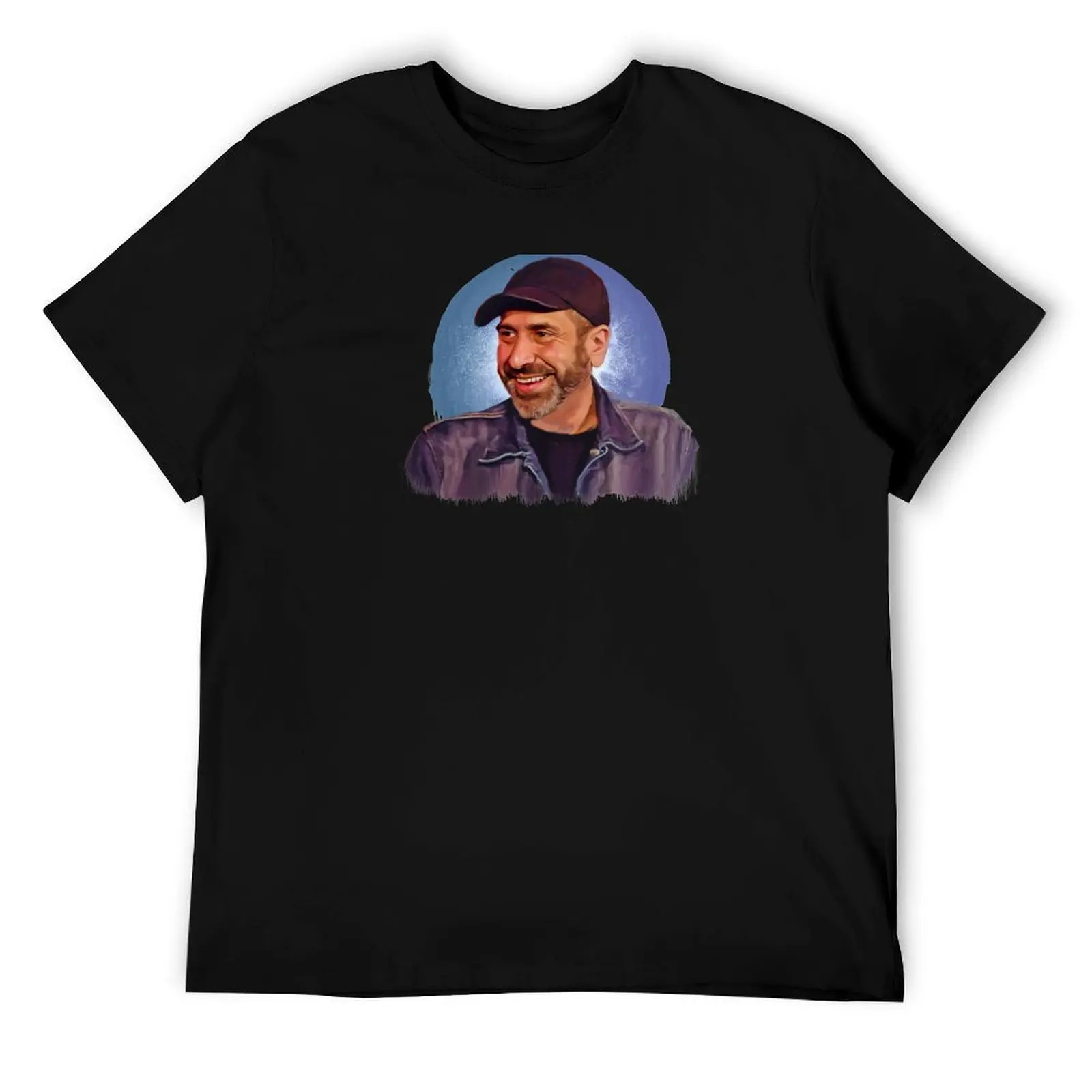 

DAVE ATTELL- Famous standup comedian Portraits T-Shirt t shirts for man graphic vintage t shirt for man T-Shirt