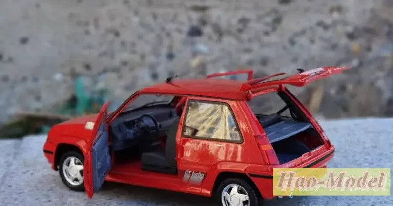 NOREV 1:18 สําหรับRenault Supercinq GT Turbo 1989 AlloyรถDiecastชุดเครื่องประดับเด็กของขวัญวันเกิดงานอดิเรกจอแสดงผลคอลเลกชัน