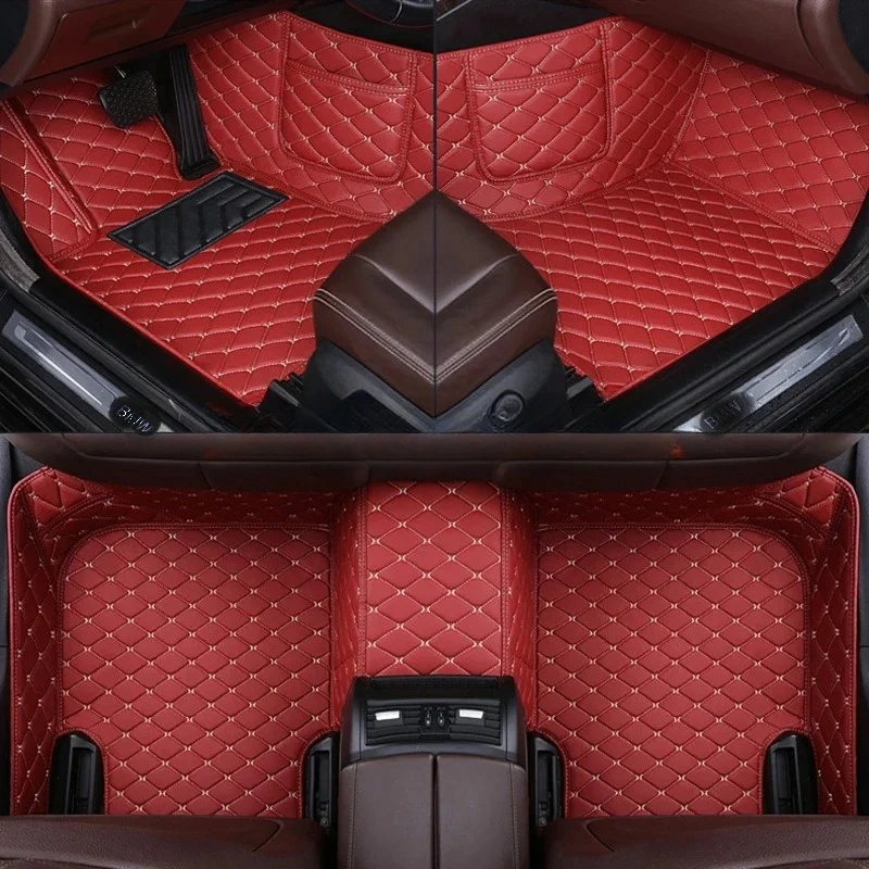 

Customized Style 3D Car Floor Mats for BMW 6 Series E64 Convertible 2003-2010 E63 F06 F12 F13 Interior Accessories Phone Pocket