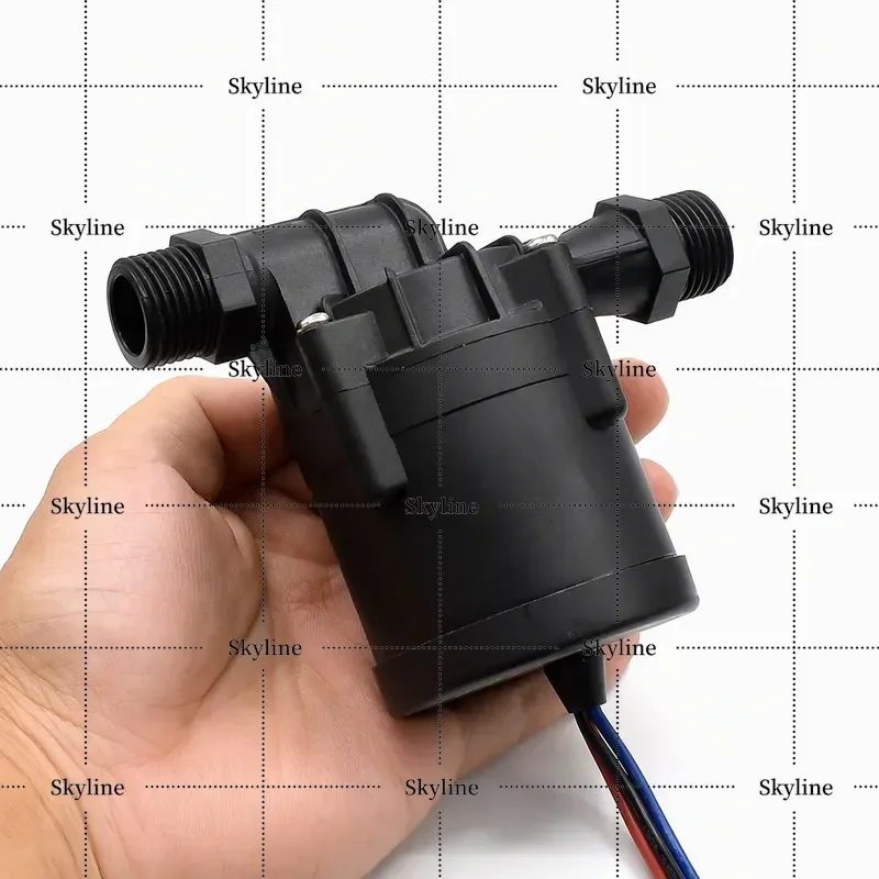 For 4 Points Thread Port Violent Type Brushless Water Pump Booster Pump DC 24V 48W Large Flow High Head 11m