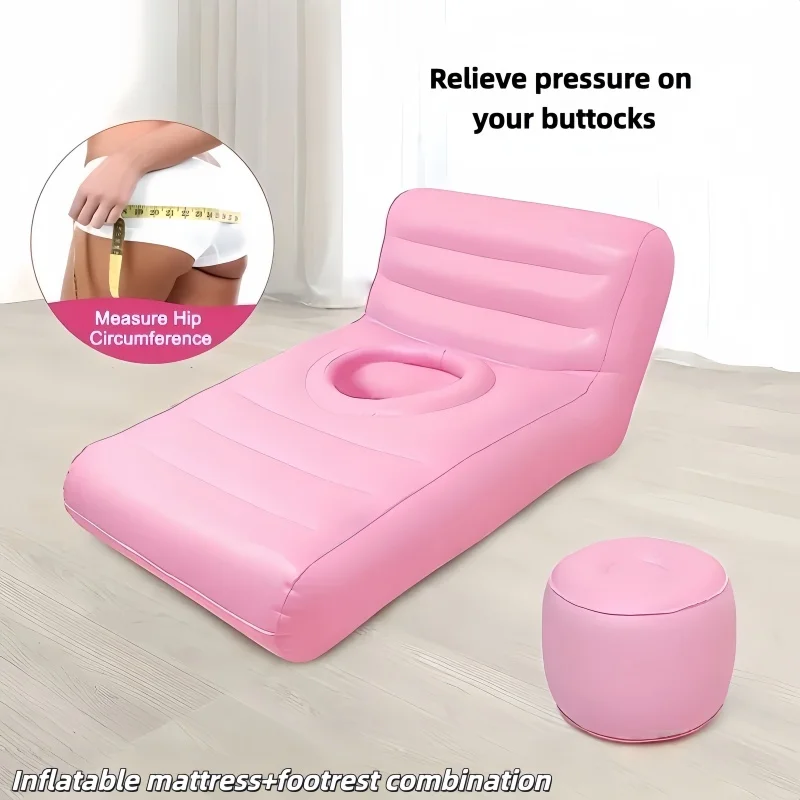 New Bbl Rehabilitation Inflatable Bed with Perforated Hip Lift Air Cushion, Portable Pvc Air Cushion Bed for Postoperative Care
