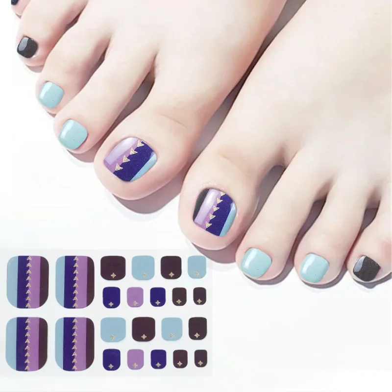 No Bake Gel Nail Polish Female Waterproof Nail Stickers Lasting Finished Product Womens Nail Stickers Health & Beauty