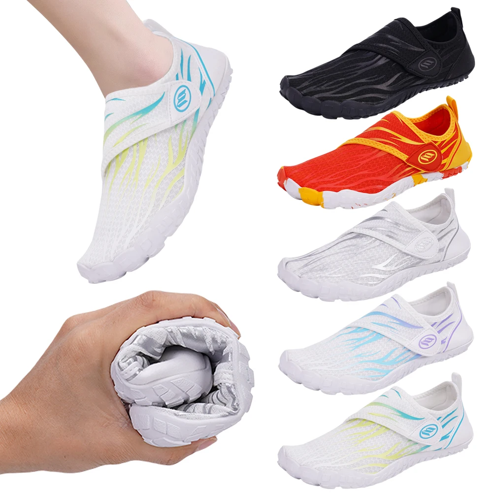 

Unisex Water Shoes Lightweight Aqua Shoes Breathable Casual Wading Shoes Quick Drying Lightweight Gym Sneakers for Water Sports