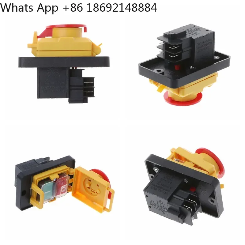 Electromagnetic Switch  Motor Protection Relay  Undervoltage Overload Emergency Stop Button  Waterproof
