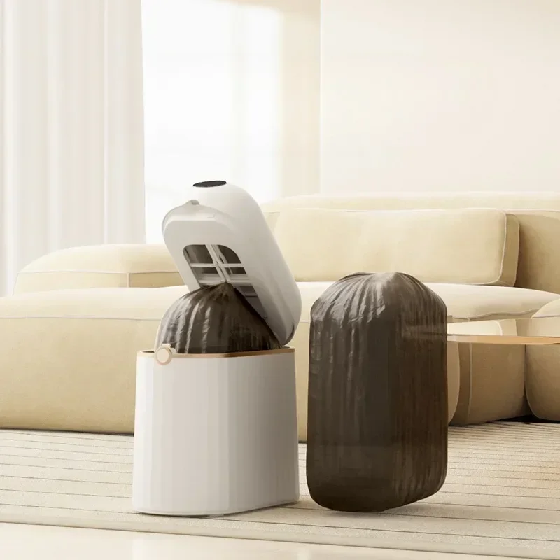 

Can Garbage Storage Household Cleaning Accessories Automatic Packing Waste Bins Rest Room Bedroom Living Room Smart Trash