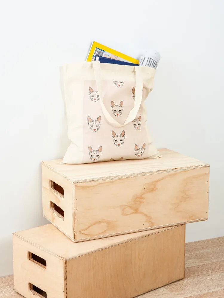 Sphynx Art Tote Bag tote bag custom canvas bags bags woman 2025 reusable shopping bag