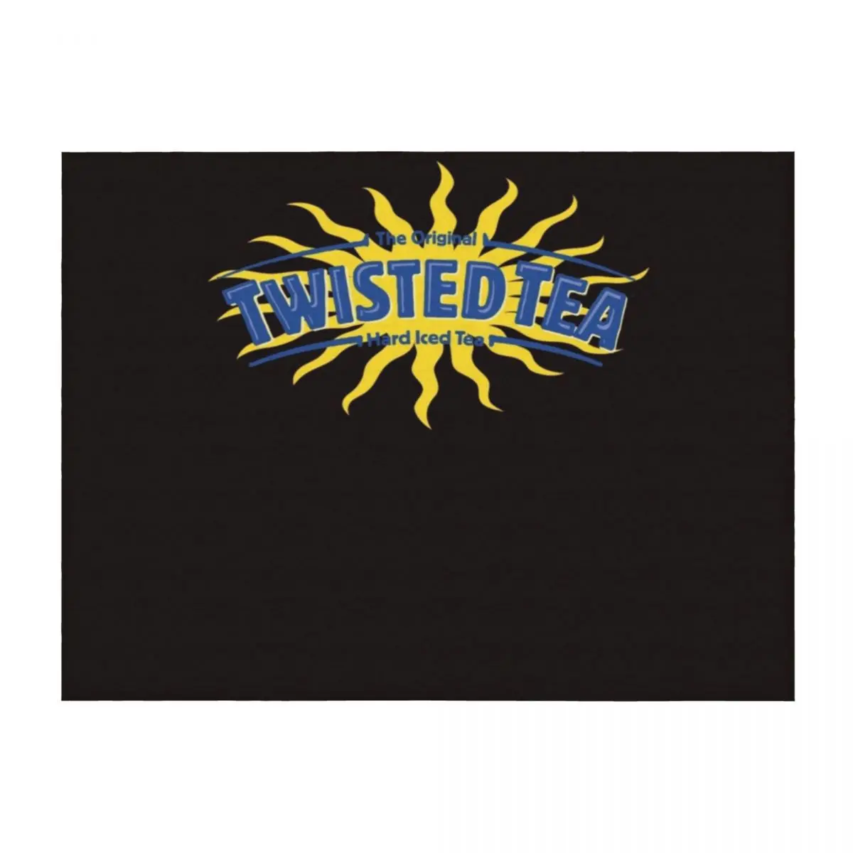 

Twisted Tea Logo Throw Blanket Moving Personalized Gift Cute Soft Blankets